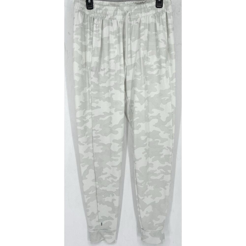 NOBULL Joggers Mens Medium White Camo Elastic Waist Athletic Gym Training